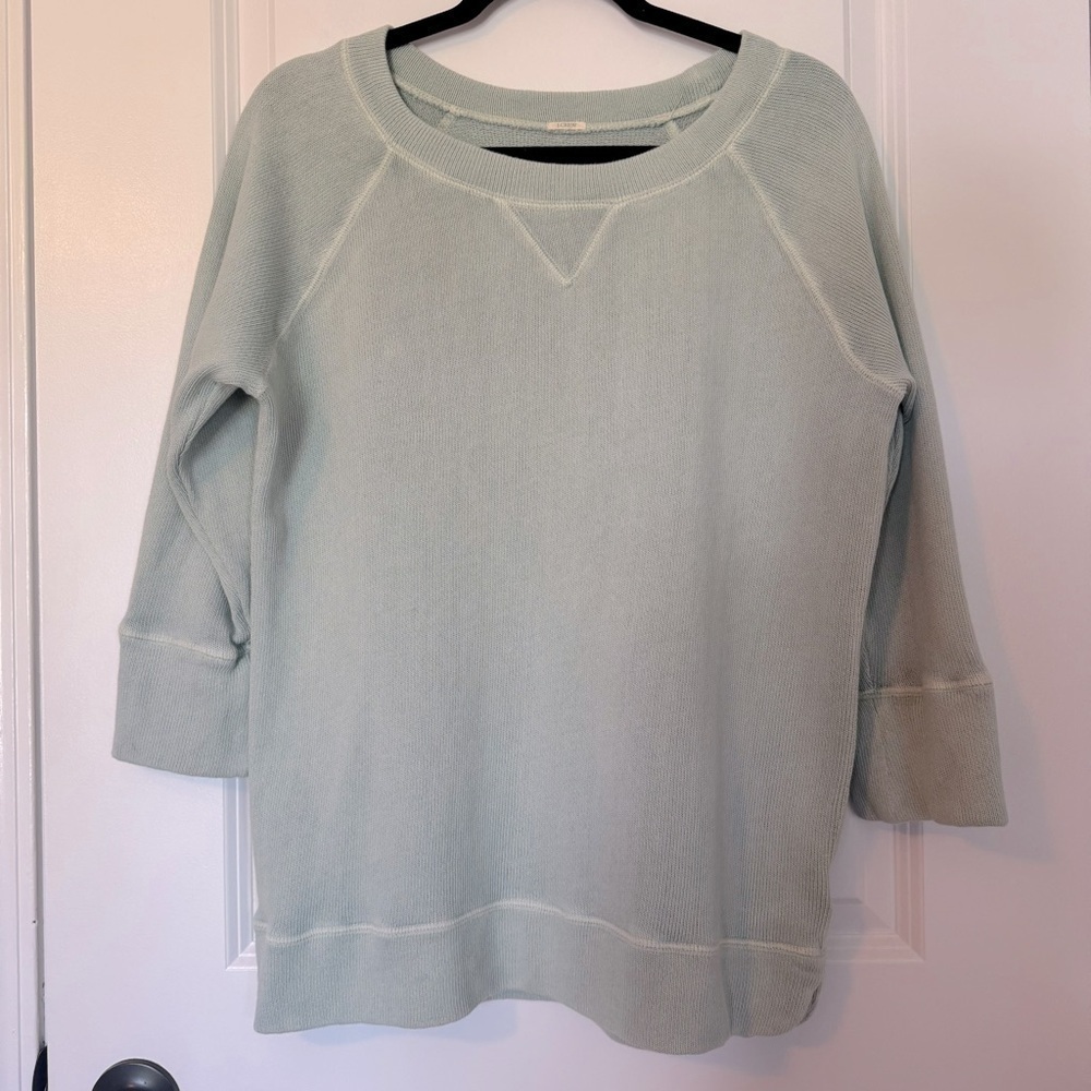 J. Crew Women’s Mint Green Medium Lightweight Sweater